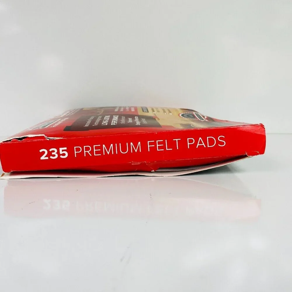 X-Protector Premium Felt Pads 235 Pcs Beige Furniture Floor Protectors